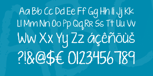 KG Ten Thousand Reasons Font