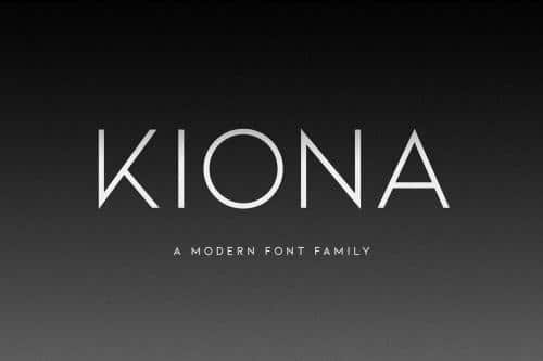 KIONA Font