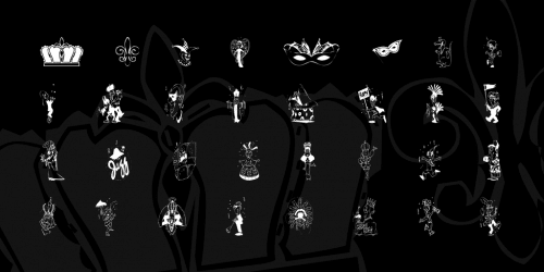 KR Mardi Gras Font