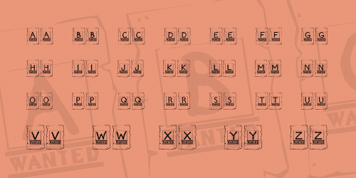 KR Wanted Font