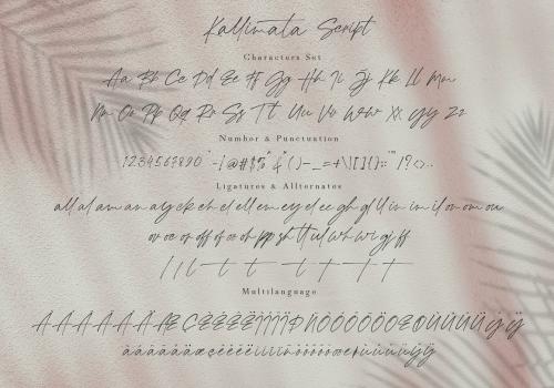 Kallimata Script Font