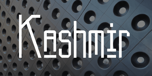 Kashmir Font