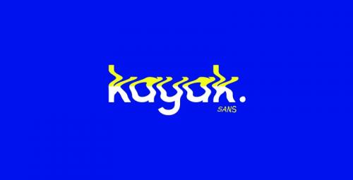 Kayak Sans Font