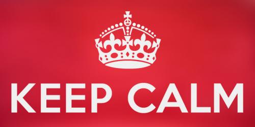 Keep Calm Font