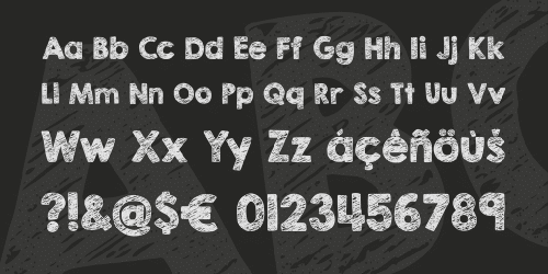 Kg Broken Vessels Sketch Font