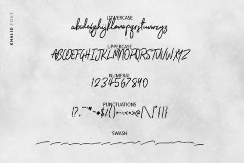 Khalid Script Font