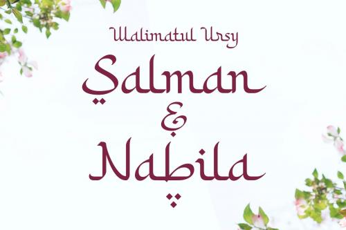 Khodijah Arabic Style Display Font