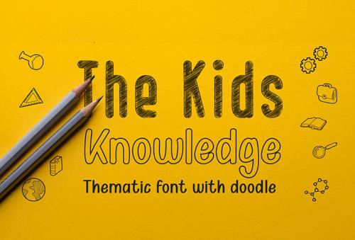 Kids Knowledge Font