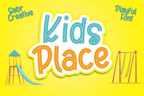Kids Place Display Font