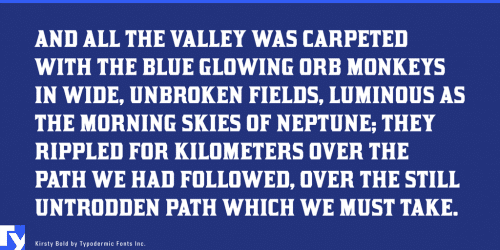 Kirsty Font