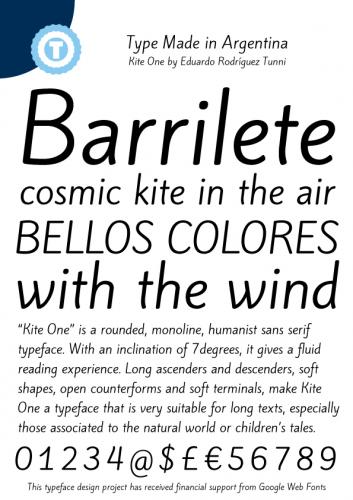 Kite One Font