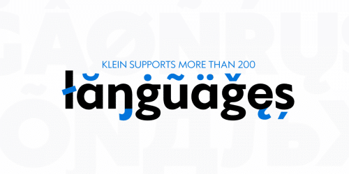 Klein Font