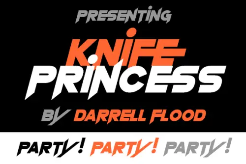 Knife Princess Font