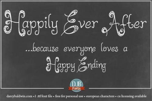 LMS Happily Ever After font