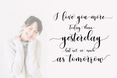 Ladies Script Font
