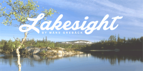Lakesight font