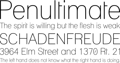 Lane Narrow Font
