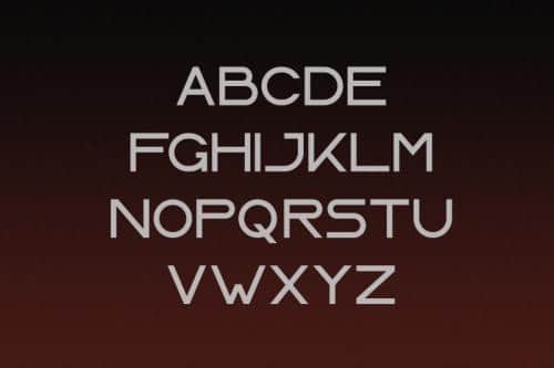 Laser Display Font
