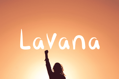 Lavana Script Font