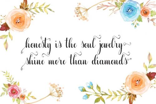 Lavender Script Font