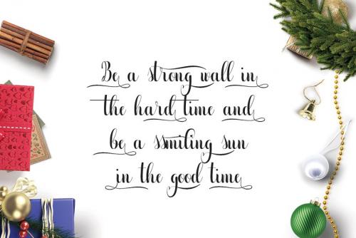 Lavender Script Font