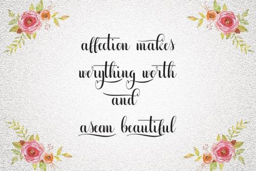 Lavender Script Font