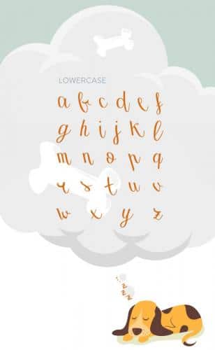 Lazy Dog Font