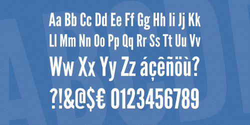 League Gothic Font