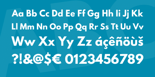 League Spartan Font