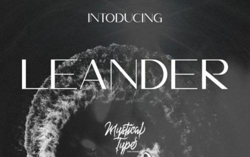 Leander Sans Serif Font