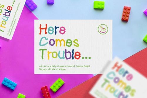 Left Hand Kids Font