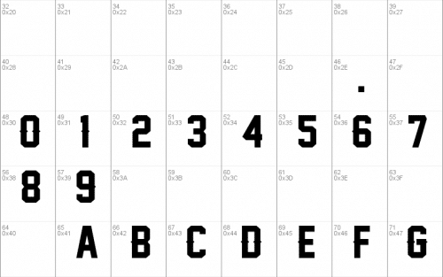 Legend M Font