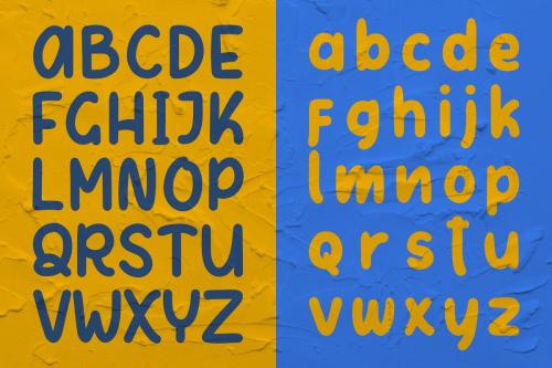 Letter Kids Typeface