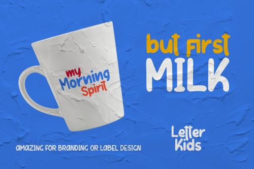 Letter Kids Typeface