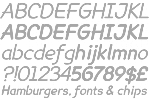 Lexie Readable Font