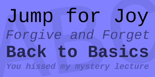 Liberation Mono Font