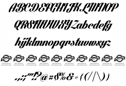 Lighthouse font