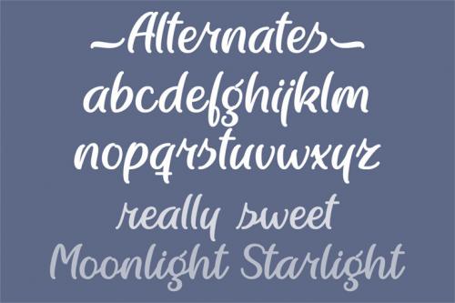 Lightning Crashes Script Font