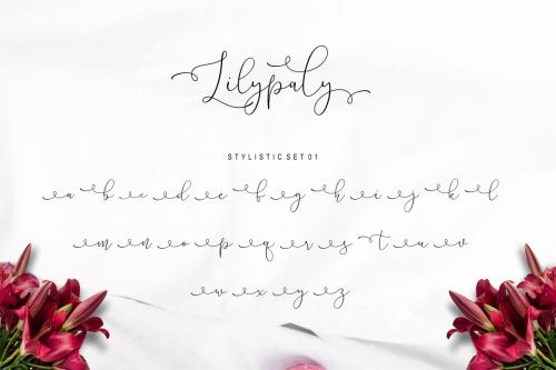 Lilypaly Handlettering Font