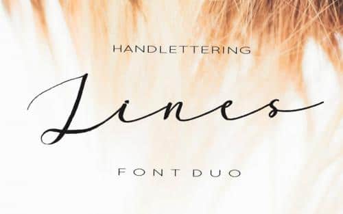 Lines Font Duo