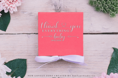 Live Love Script Font