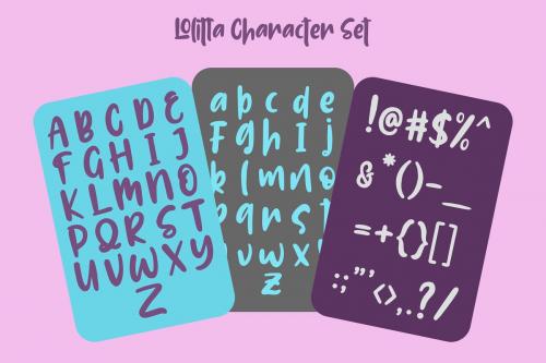 Lolitta Fun Display Font