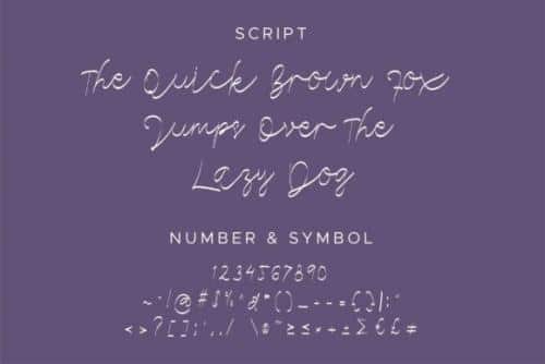Lorieta Script Font