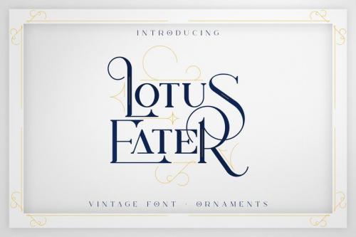 Lotus Eater Brand Font