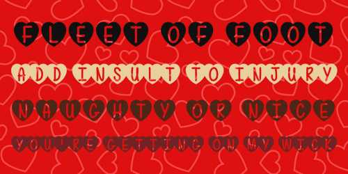 Love Is Awesome Font