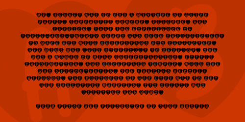 Love Is Awesome Font
