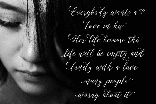 Love Malia Script Font