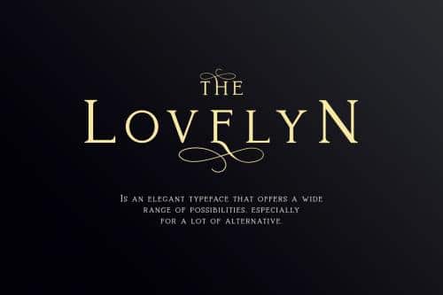 Lovelyn Font