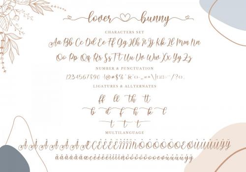 Lover Bunny Script Font