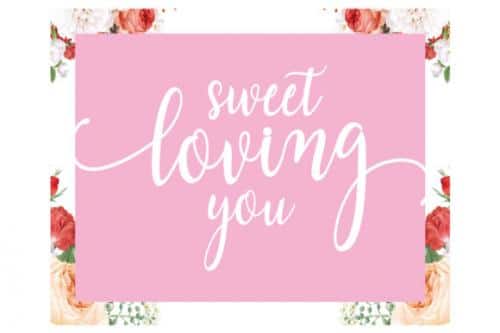 Loving Calligraphy Font